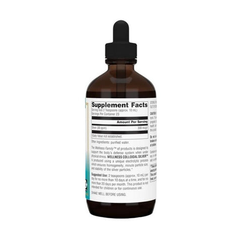 Source Naturals, Wellness Colloidal Silver Liquid, 30 Ppm, 8 Oz