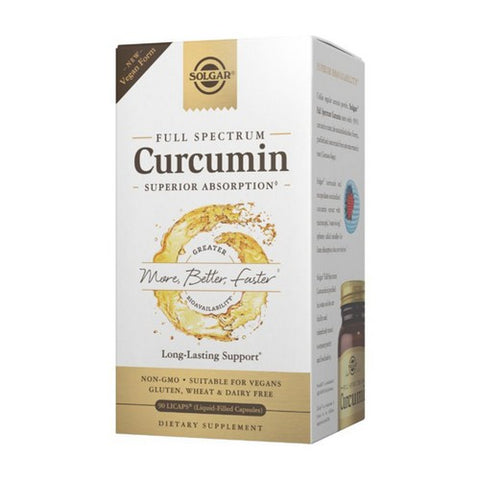 Solgar, Full Spectrum Curcumin, 90 Softgels