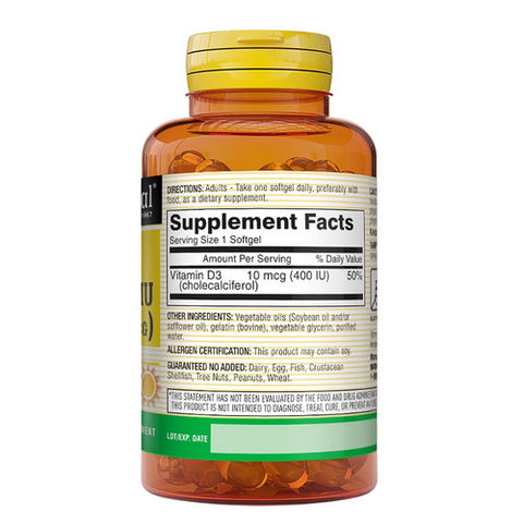 Mason, Vitamin D400, 100 Softgels