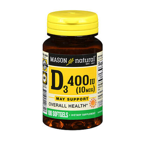 Mason, Vitamin D400, 100 Softgels