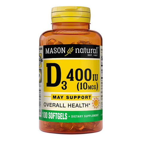 Mason, Vitamin D400, 100 Softgels