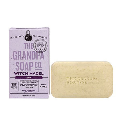 Grandpa's Brands Company, Bar Soap, Witch Hazel 4.25 oz