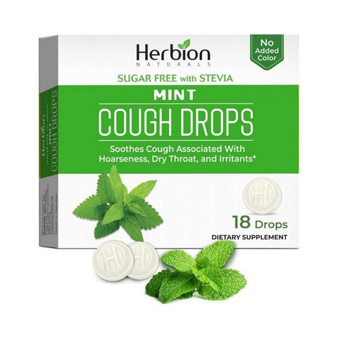 Herbion, Cough Drops, Mint 18 Lozenges