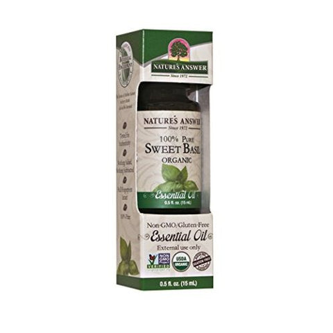 Nature's Answer, Organic Essential Oil, 0.5 Oz