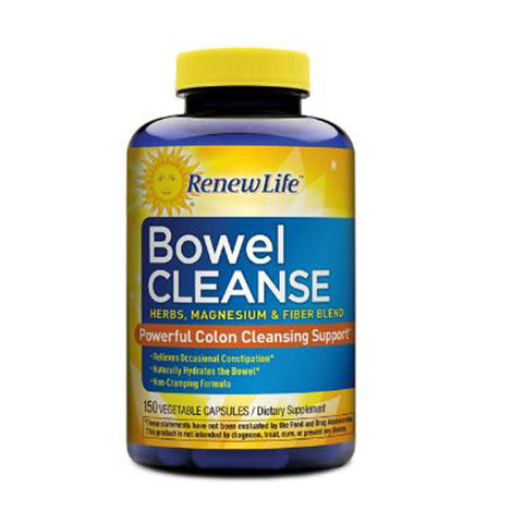Renew Life, Bowel Cleanse, 150 Capsules