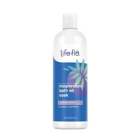 Life-Flo, Magnesium Bath Oil Soak, Lavender, 16 oz