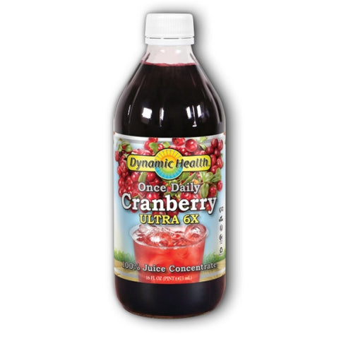 Dynamic Health Laboratories, Cranberry Ultra 6x, 16 Oz