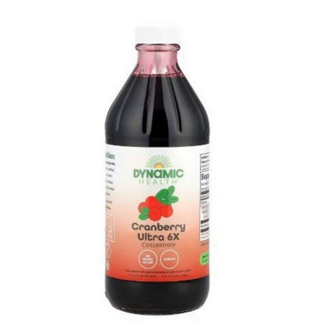 Dynamic Health Laboratories, Cranberry Ultra 6x, 16 Oz