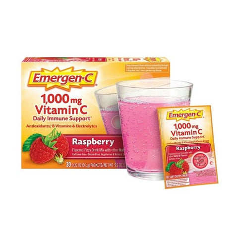 Emergen-C, Vitamin C Drink Mix Packets, Count of 30