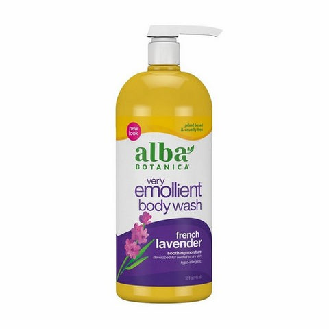 Alba Botanica, Body Bath French Lavender, 32 Fl Oz