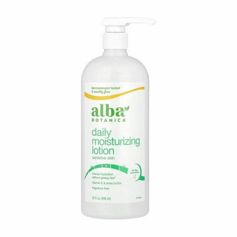 Alba Botanica, Body Lotion Very Emollient Unscented, 32 Oz