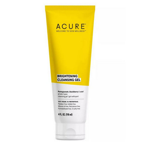 Acure, Facial Cleansing Gel, 4 Oz