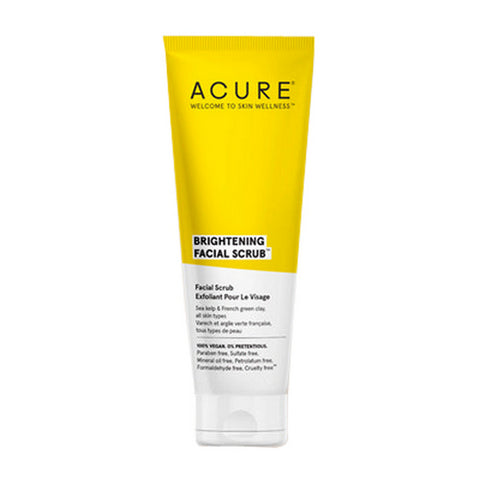 Acure, Brilliantly Brightening Facial Scrub, 4 Oz