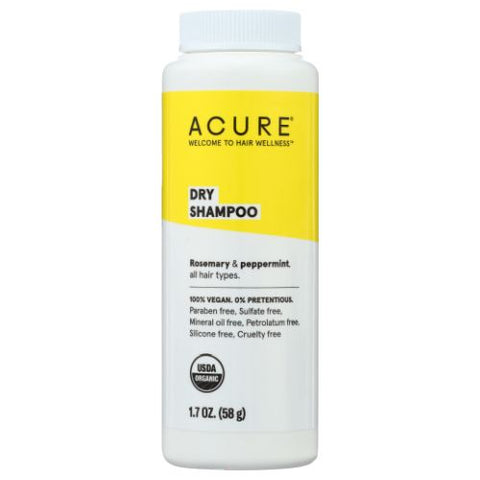 Acure, Dry Shampoo, 1.7 Oz, Rosemary & Peppermint