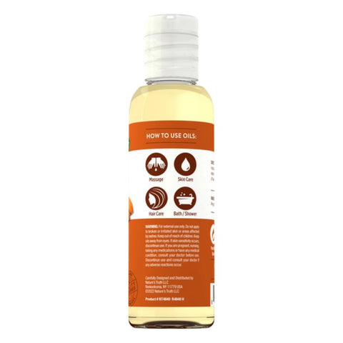 Nature's Truth, Sweet Almond Skin Care Oil Unscented, 4 Oz
