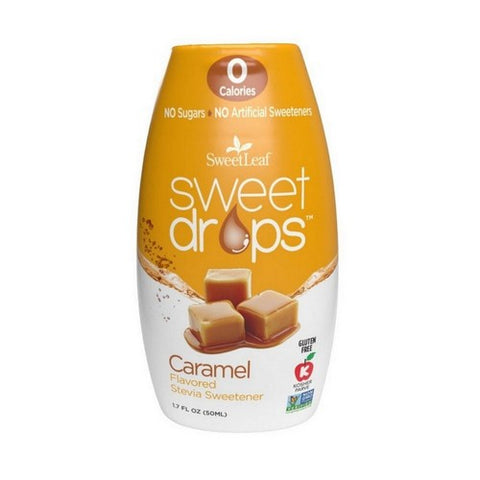 Sweetleaf Stevia, SweetLeaf Sweet Drops, Caramel 1.7 Oz