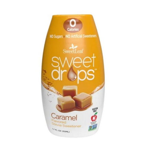 Sweetleaf Stevia, SweetLeaf Sweet Drops, Caramel 1.7 Oz