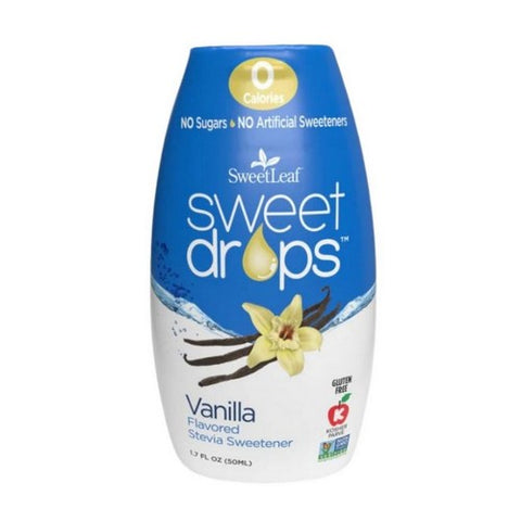 Sweetleaf Stevia, SweetLeaf Sweet Drops, Vanilla 1.7 Oz