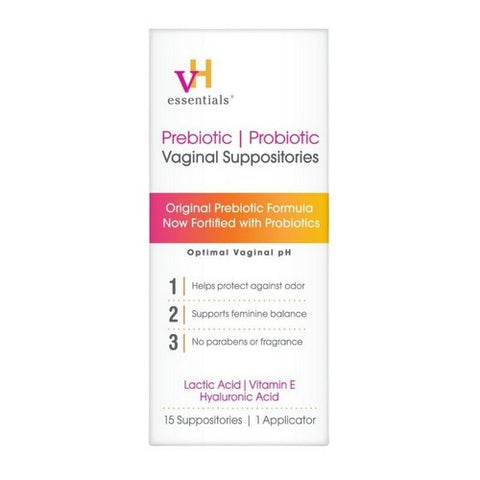 Womens Health Formulas / Lake Consumer Products, Vaginal Suppositories Prebiotic, 15 Count