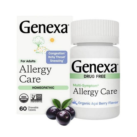 Genexa, Allergy-D Organic, Adult 60 Tabs