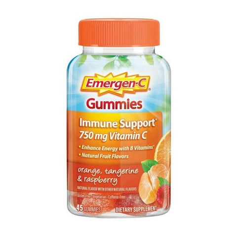 Emergen-C, Core Gummies Mixed Berries, 45 Count