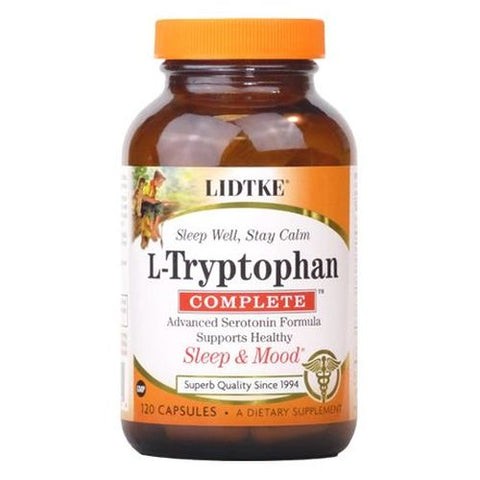 Lidtke, L-Tryptophan Complete, 120 Veg Caps