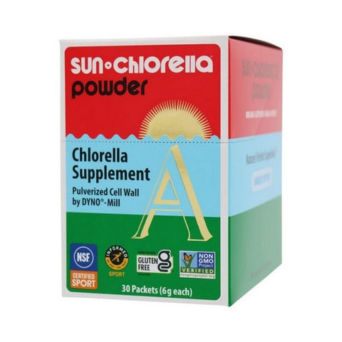 Sun Chlorella, Sun Chlorella Powder, 30 Packets