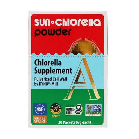 Sun Chlorella, Sun Chlorella Powder, 30 Packets