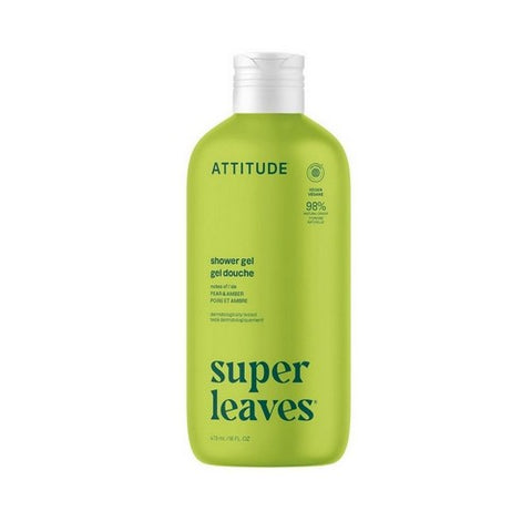 Attitude, Natural Shower Gel, Nourishing 16 Oz