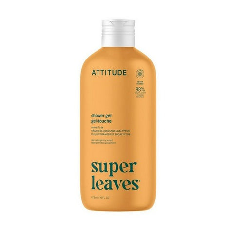 Attitude, Natural Shower Gel, Energizing 16 Oz