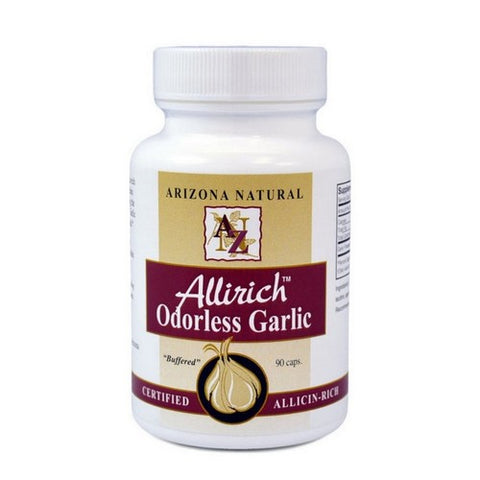 Arizona, Allirich Odorless Garlic, 500 mg, 90 Caps