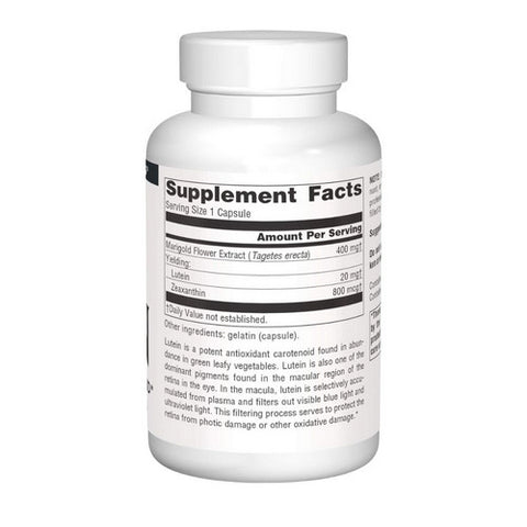 Source Naturals, Lutein, 20 mg, 120 Caps