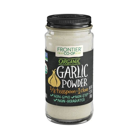 Frontier Coop, Organic Garlic Powder, 2.33 Oz
