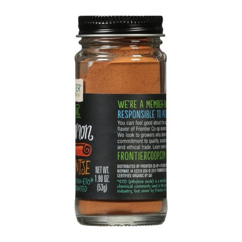 Frontier Coop, Organic Cinnamon Ground, 1.9 Oz