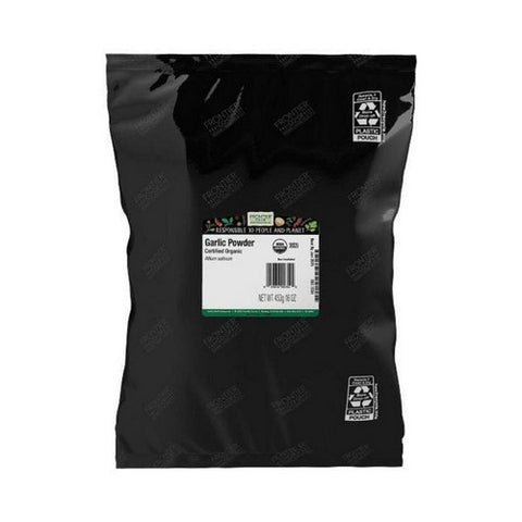 Frontier Coop, Organic Powdered Garlic, 16 Oz