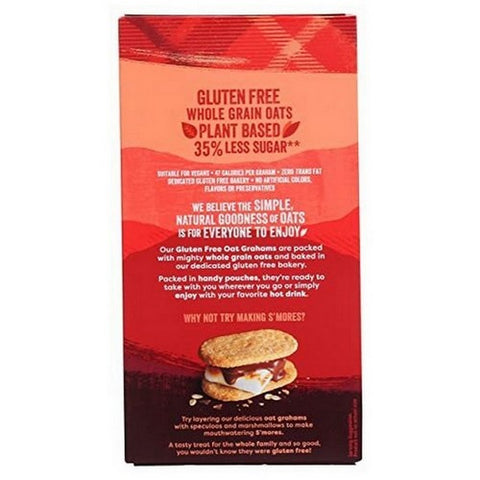 Nairns, Gluten Free Oatmeal Grahams, 5.64 Oz(Case Of 6)