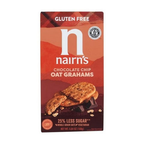 Nairns, Gluten Free Chocolate Chip & Oatmeal Cookies, 5.64 Oz