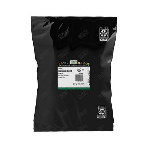 Frontier Coop, Organic Ground Yellow Mustard Seed, 16 Oz