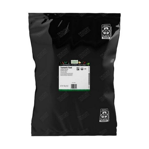 Frontier Coop, Turmeric Root Powder Organic, 16 Oz