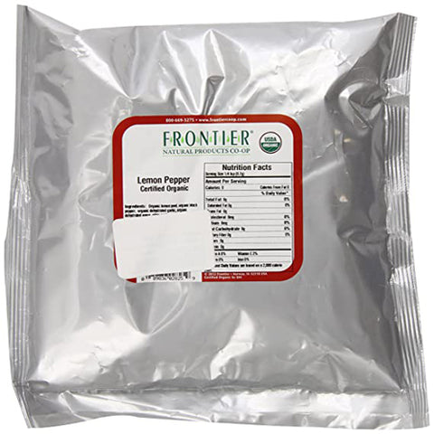 Frontier Coop, Organic Lemon Pepper, 16 Oz