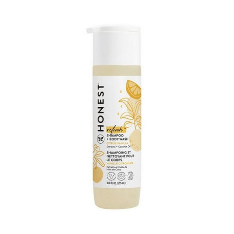 The Honest Company, Shampoo Body Wash Sweet Orange Vanilla, 10 Oz