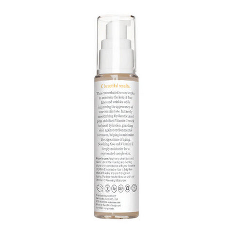 Derma e, Vitamin C Concentrated Serum, 2 Oz