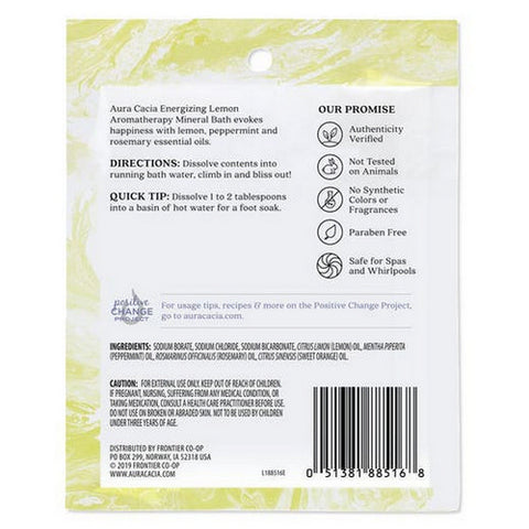 Aura Cacia, Mineral Bath, Energize 2.5 Oz