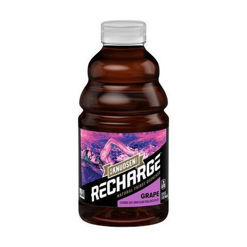 R.W. Knudsen, Recharge Juice, Grape (Case of 6 X 32 Oz)
