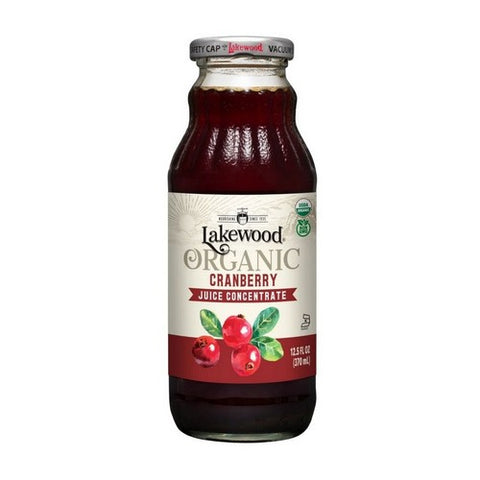 Lakewood Organic, Organic Cranberry Concentrate Juice, 12.5 Oz