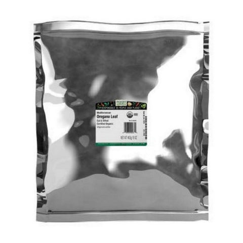 Frontier Coop, Organic Cut & Sifted Mediterranean Oregano Leaf, 16 Oz