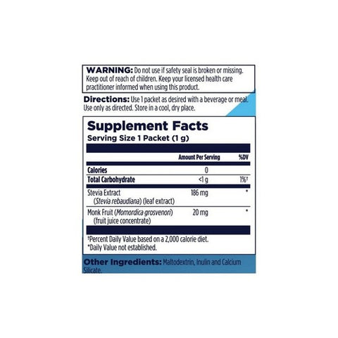 Kal, Stevia Plus Monk Fruit Unflavored, 100 Count