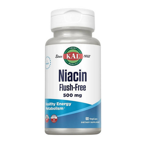 Kal, Niacin Flush Free, 60 Veg Caps
