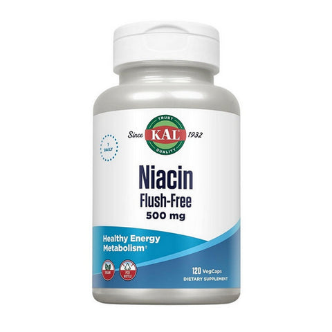 Kal, Niacin Flush Free, 120 Veg Caps