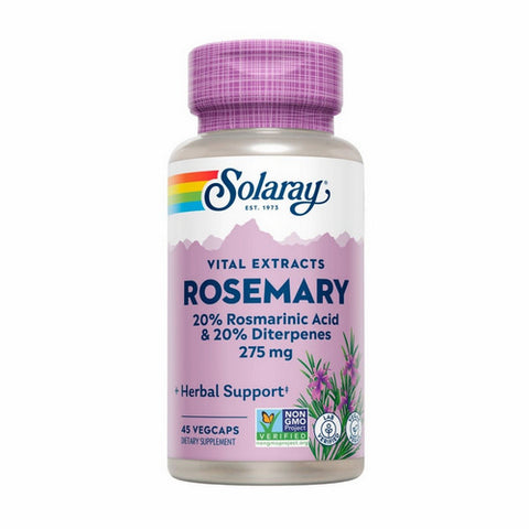 Solaray, Rosemary Leaf Extract, 275 mg, 45 Veg Caps